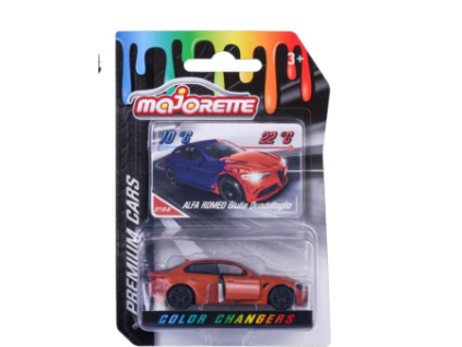 Auto Majorette Color Change Alfa Romeo Giulia Quadrifoglio