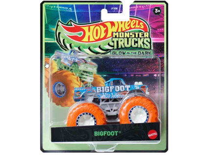Hot Wheels Monster Trucks Glow In The Dark Bigfoot