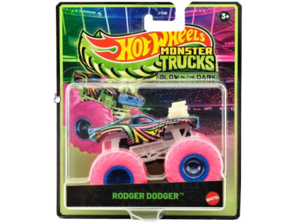 Hot Wheels Monster Trucks Glow In The Dark Rodger Dodger 2