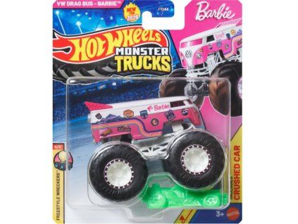 Hot Wheels Monster Trucks VW Drag Bus Barbie Freestyle Wreckers