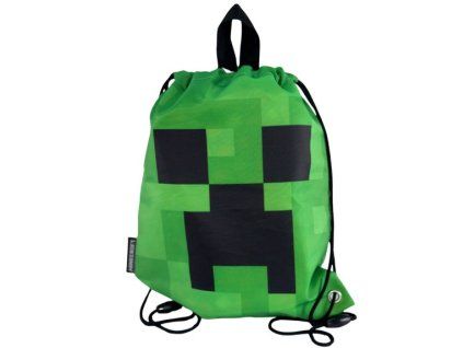 Taška na oběd Minecraft Face 30cm