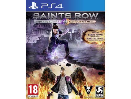 PS4 Saints Row 4 Re Elected and Gat Out of Hell