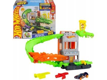 Hot Wheels City Krokodýlí Pizza útok