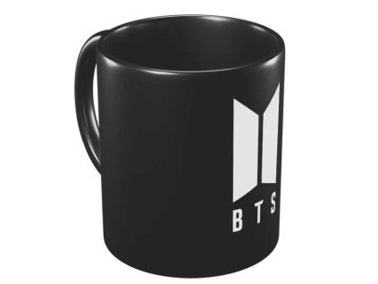 Hrnek BTS Logo černý 350ml