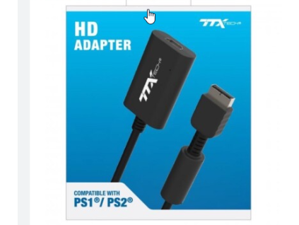 PS1 PS2 TTX HD Adapter