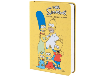 Diář A6 The Simpsons