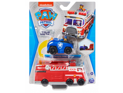 Figirka Tlapková Patrola Ultimate Firetruck Chase a Marshall