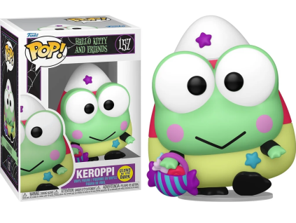 Funko Pop! 157 Hello Kitty and Friends Keroppi Glows in the Dark
