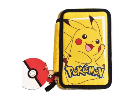 Penál Pokémon s výbavou žlutý