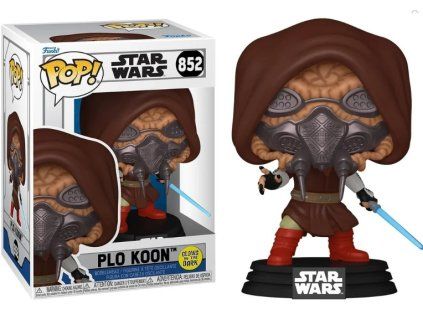 Funko Pop! 852 Star Wars Plo Koon Glows in the Dark