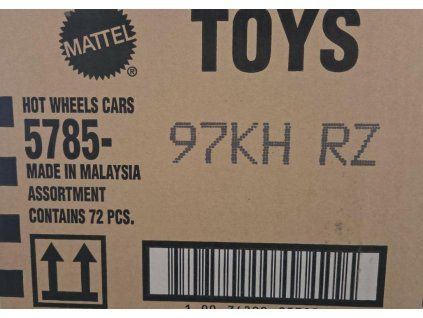 Sada autíček Hot Wheels 5785-97KHRZ 72ks Nové