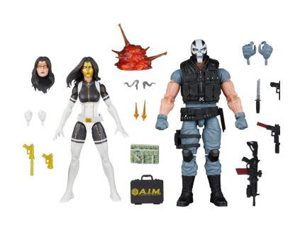 Figurky Marvel Legends Series Super Villains Madame Masque and Crossbones 15cm