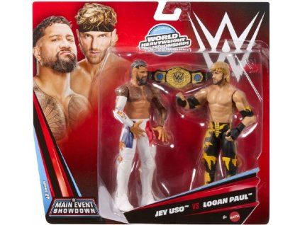 Figurky WWE Main Event Showdown Jey Uso vs Logan Paul