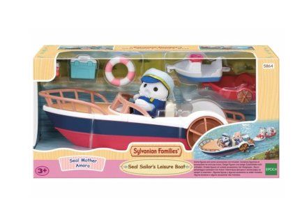 Sylvanian Families 5864 Výletní loďka s tuleně
