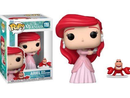 Funko Pop! 1755 The Little Mermaid Ariel with Sebastian OBAL
