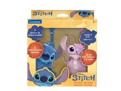 Vysílačky Disney Stitch a Angel 3D Walkie Talkie 500m