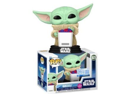 Funko Pop! 825 Disney Star Wars Mandalorian and Grogu Grogu Flocked