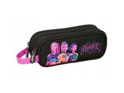 Penál Kpop Demon Hunters pouzdro černé