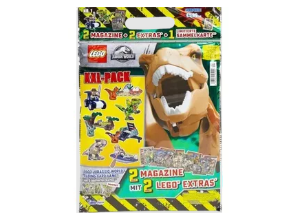 Časopis Lego Jurassic World XXL 2ks DE