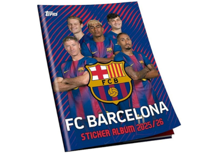 Sběratelské album a samolepky FC Barcelona