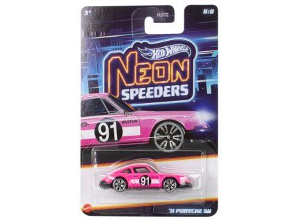 Hot Wheels Neon Speeders 71 Porsche 911