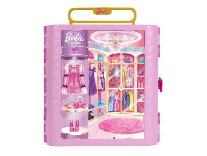 Hrací set Barbie Šatník deluxe