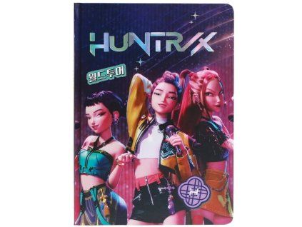 Zápisník Demon Hunters KPop Huntrix A5