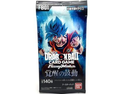 Sběratelské karty TCG Dragon Ball Super Card Fusion World FB01 JAP