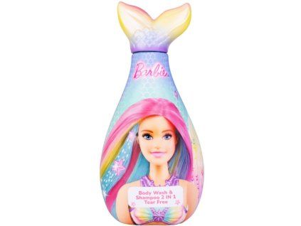 Šampon a sprchový gel 2v1 Barbie Mermaid Vanilka 400ml