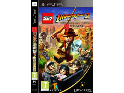 PSP LEGO Indiana Jones 2 The Adventure Continues