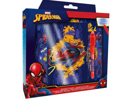 Deník s kouzelným perem Marvel Spiderman