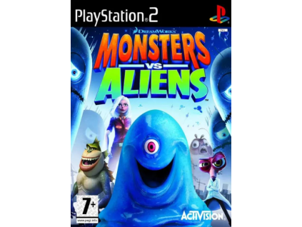 PS2 Monsters vs Aliens