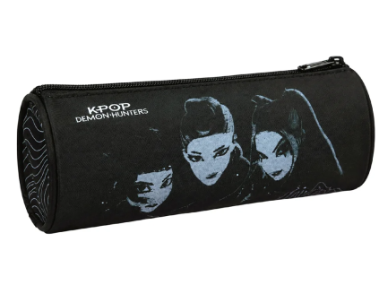 Penál KPop Demon Hunters černé pouzdro