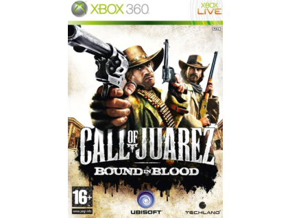 X360 Call of Juarez Bound in Blood
