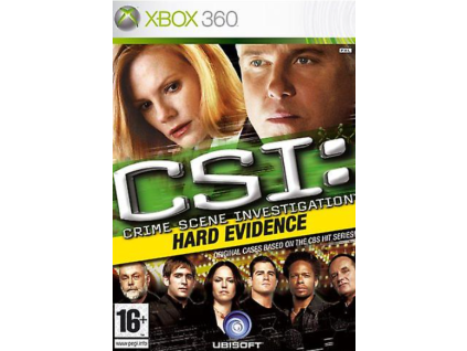 X360 CSI Crime Scene Investigation Hard Evidence