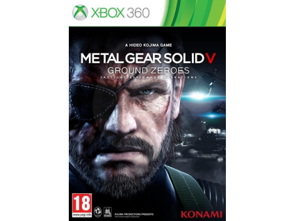 X360 Metal Gear Solid V Ground Zeroes