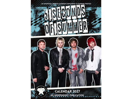 Kalendář 5 Seconds of Summer 2027