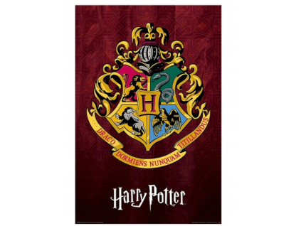 Plakát Harry Potter Bradavická škola kouzel 61x91cm