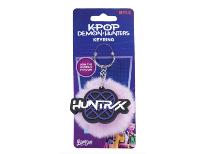 Klíčenka KPop Demon Hunters Pom Pom Huntrix