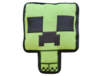 Polštář Minecraft Creeper 44cm