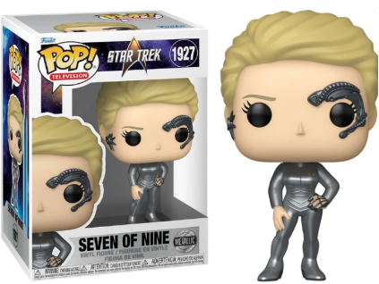 Funko Pop! 1927 Star Trek Seven of Nine Metalic