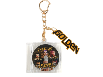 Klíčenka KPop Demon Hunters Charm Golden