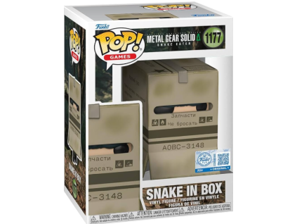 Funko Pop! 1177 Metal Gear Solid Snake Eater Snake In Box