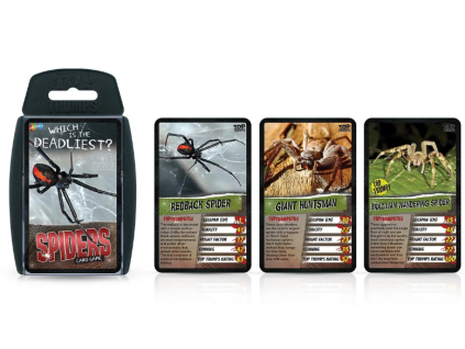 Hra Top Trumps Classics Spiders