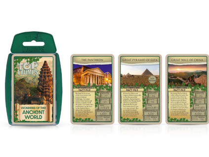 Hra Top Trumps Classics Wonders of the Aincient World