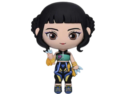 Pěnový 3D magnet KPop Demon Hunters Zoey