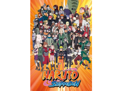 Plakát Naruto Shippuden Characters