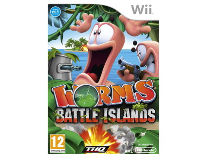 Wii Worms Battle Islands