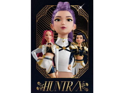 Plakát K Pop Demon Hunters Huntrix Golden
