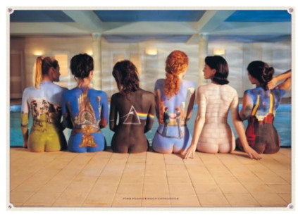 Plakát Pink Floyd Back